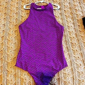 FENDI x SKIMS high neck BODYSUIT.